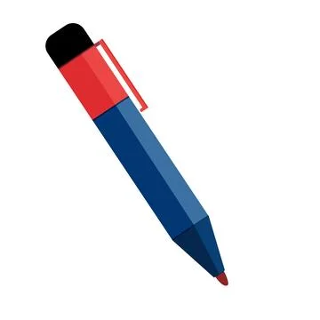 Marker pen Stock Illustration