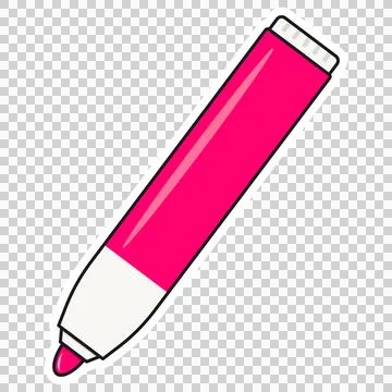 Marker pen Stock Illustration