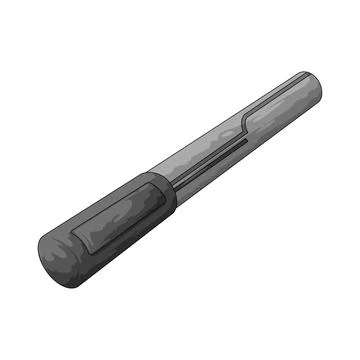 Marker pen illustration Stock Illustration