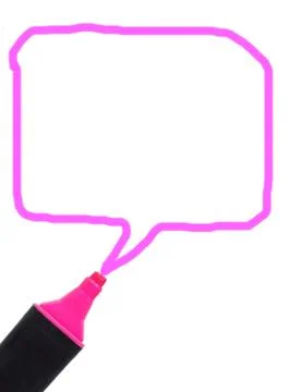 Marker pen writing Stock Photos