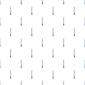 Marker pens creating a repeating pattern for design backgrounds Illustrazione stock