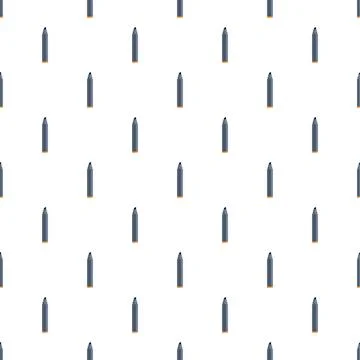 Marker pens forming a seamless repeat pattern background 库存插图