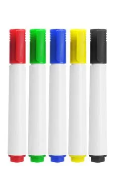 Marker pens Stock Photos
