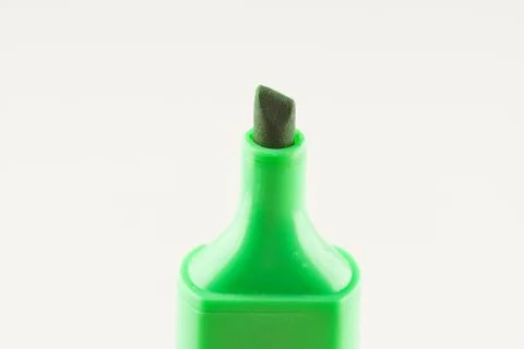 Marker is shown close-up Stock Photos