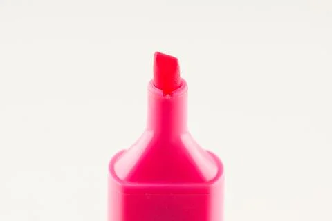 Marker is shown close-up Stock Photos