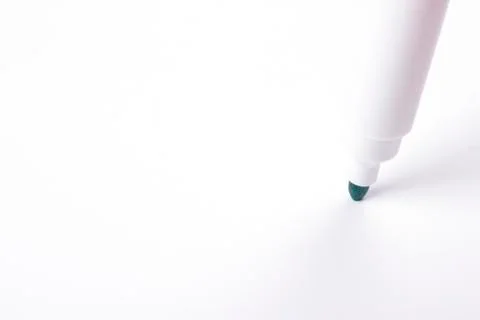 Marker on white background Stock Photos