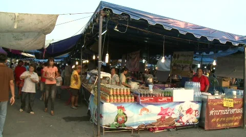 Market 4 스톡 동영상 483376