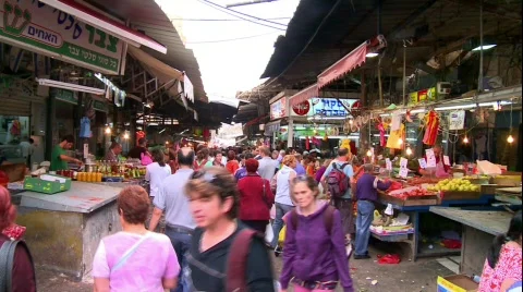 Market 5 Stock Footage 533328