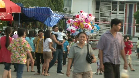 Market 6 Stock Footage 483365
