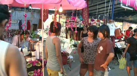 Market 7 Video stock 483361