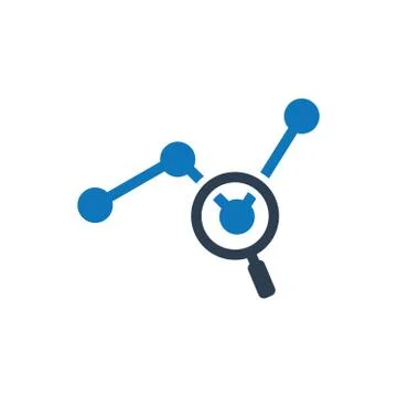 Market Analysis Icon Stock Illustration