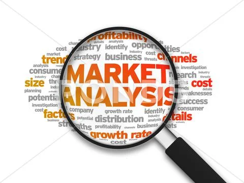 Market analysis Stock Illustration