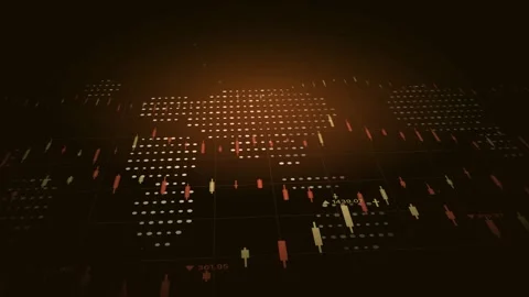Market Atlas Close Visualization Financial Data Analysis Global Market Trends Stock Footage 344778404