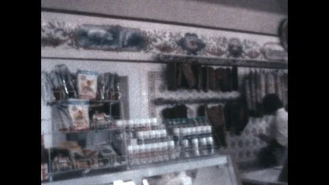 Market in Austria 1971 Stock Footage 294792578