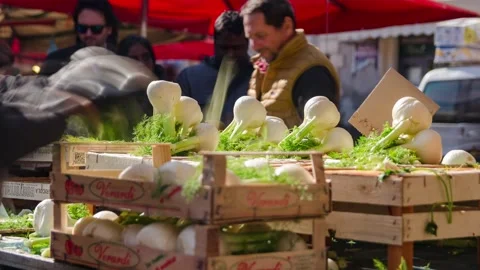 Market in Catania Stock Footage 163855542