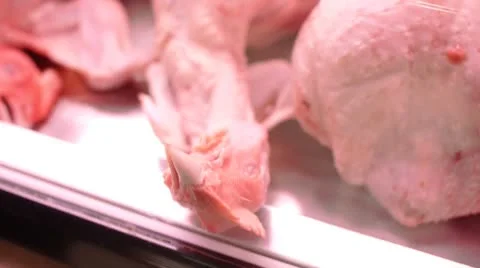 Market Chickens 1 Stock Footage 8856881