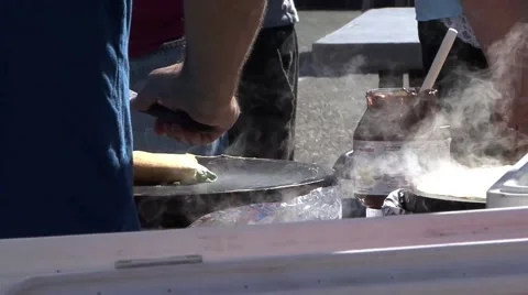 Market Cooking Stock-Footage 43176345