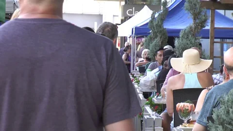 Market Crowds 스톡 동영상 99318033