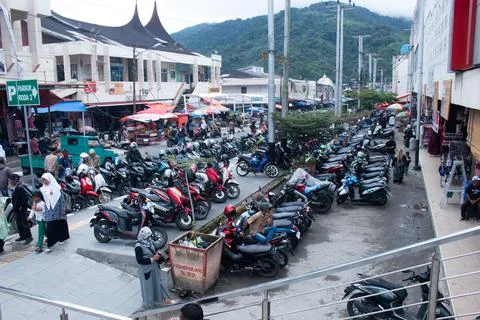 Market density Foto stock