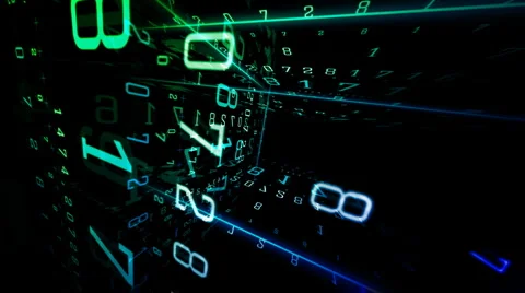 Market digital internet  " Think Different " ( series 1 version 7 ) Stock Footage 5131297