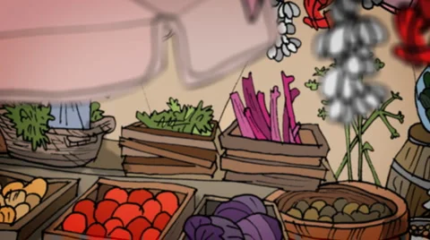 Market Stock Footage 2178281