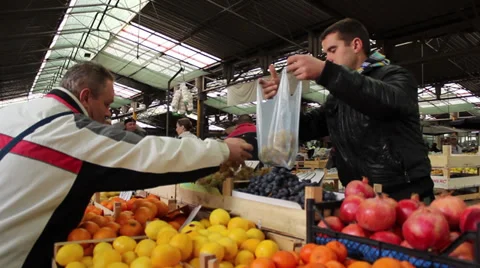 Market Stock Footage 32903808