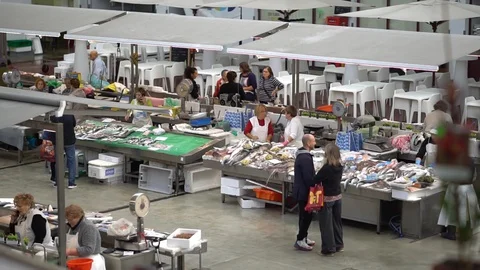 Market 库存影片 128728310