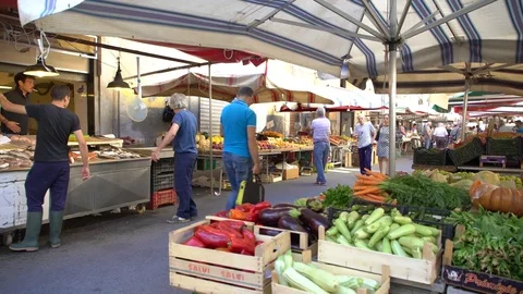 Market fruit Stock Footage 82064221