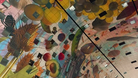 Market Hall 6 Stock Footage 319964876