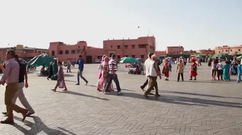 Market in Marrakesh Vidéo 52933695