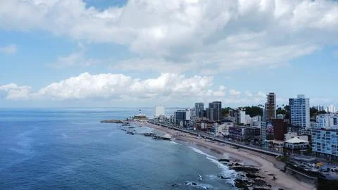 Market model(aerial image). Stock Photos
