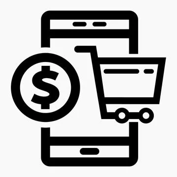 ????? market ok Illustrazione stock