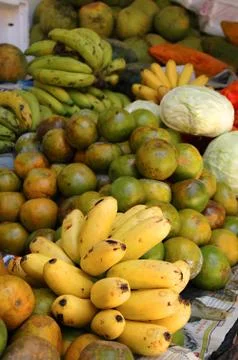 At the market Stock Photos