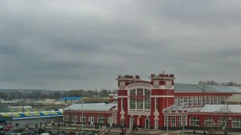 Market place 720p Stock Footage 9840645