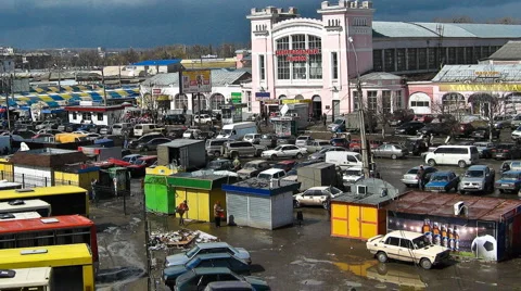 Market place Stock Footage 5010412