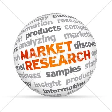 Market research Stock Illustration