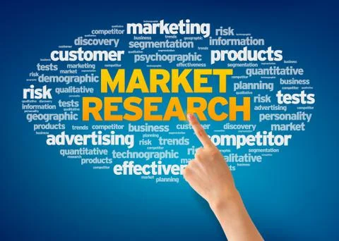 Market research 스톡 일러스트