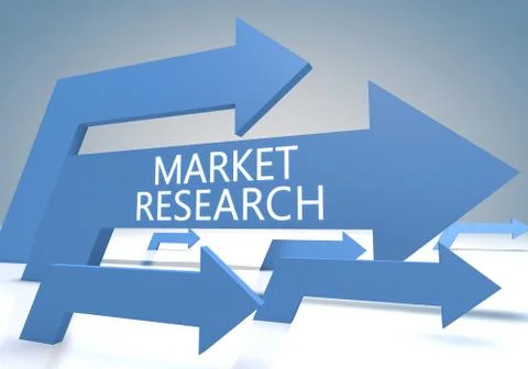 Market research Stock Illustration