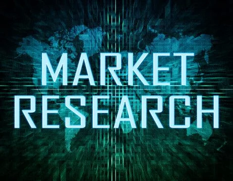 Market research Stock Illustration
