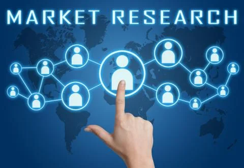 Market research Stock Illustration