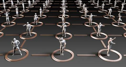 Market Research Stock Illustration