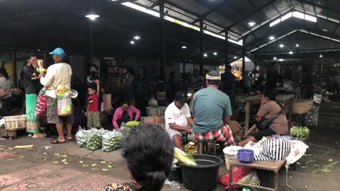 Market Scene Stock Footage 322088050