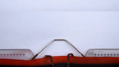 Market Segmentation - phrase printed on an old typewriter in red letters Video stock 126644606
