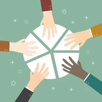 Market share Stock Illustration