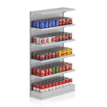 Market Shelf 3D Model - Medicine