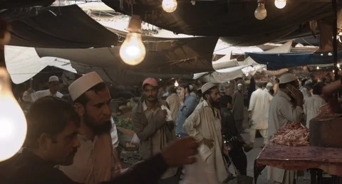 Market Shot Video stock 101592901