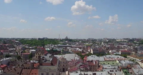 Market Square in Lviv Stockbeeldmateriaal 68666547