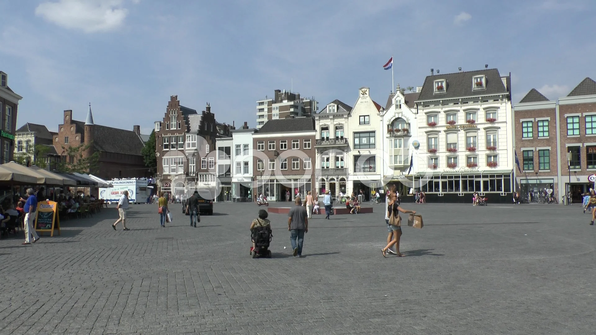 Market Square in s Hertogenbosch Den Bosch North Brabant Netherlands