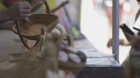 Market Stall Stock-Footage 93200450