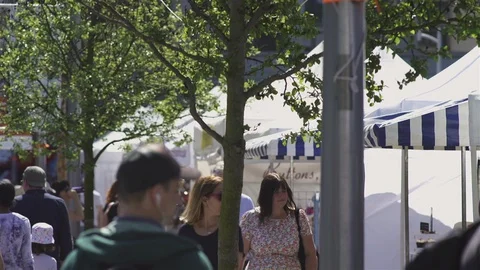 Market Stall Stock-Footage 93200828